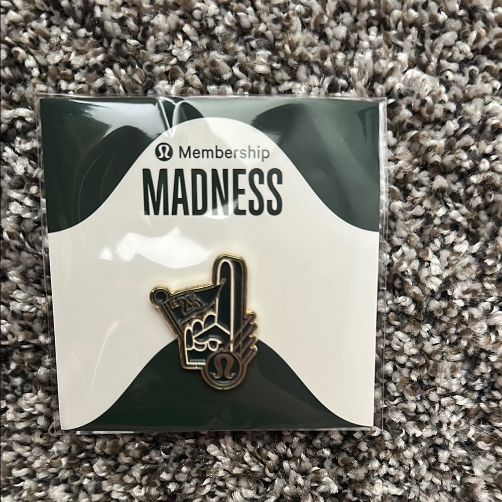 lululemon Membership Madness Pin